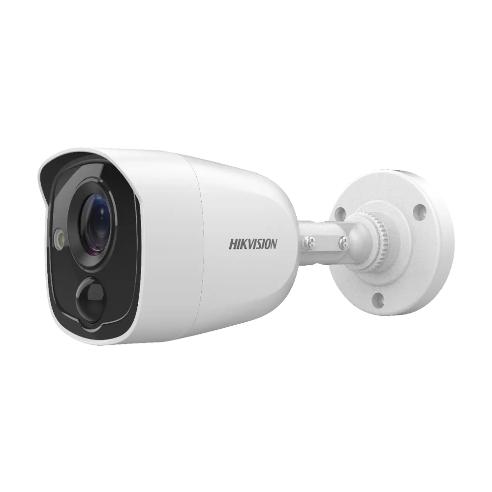 Cámara Bala Hikvision TVI 5MP IR20M PIR LUZ DS-2CE11H0T-PIRLO 2.8mm*