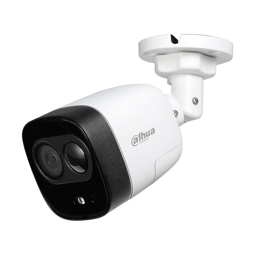 CAMARA DAHUA BULLET 2MP DH-HAC-ME 1200DN-LS DISUASION ACTIVA