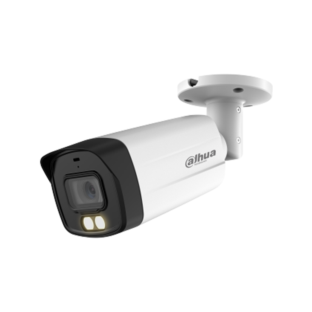 Camara HDCVI tipo Bullet 2mp doble iluminador lente fijo 2.8mm IP67 DH-HAC-HFW1239TMN-IL-A-0280B-S2.