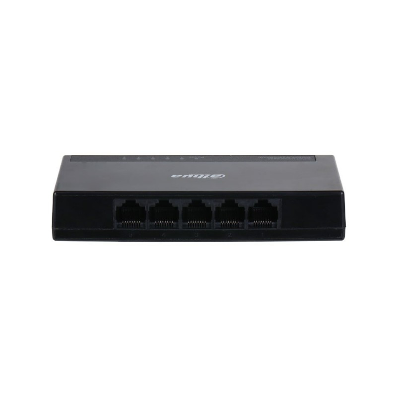 Switch no gestionable (L2) Dahua de 5 puertos Gigabit. Plug&Play DH-PFS3005-5GT-L-V2