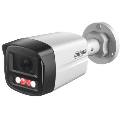 Cámara IP Bullet Dahua 4MP 2.8mm Smart Dual Light IR20 Mic - DH-IPC-HFW1439TL1P-A-IL-0280B