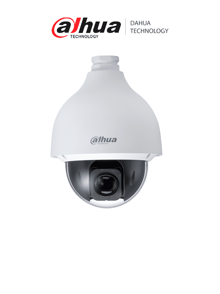 Cámara PTZ Antivandálica de 2 Megapixeles 25x de Zoom Optico DAHUA DH-SD50225DBN-HC