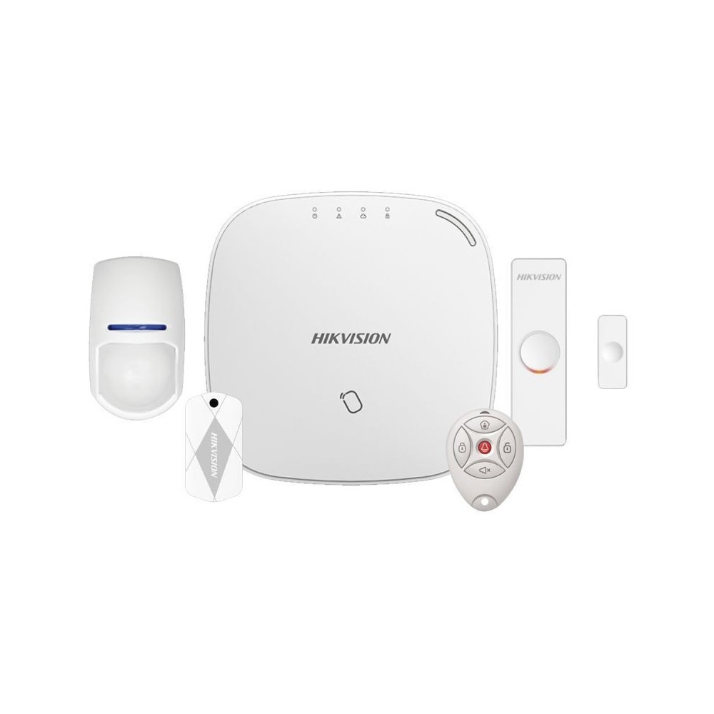 KIT Alarma GSM Y En RED. Inalambrico 433mhz DS-PWA32-KST Hikvision