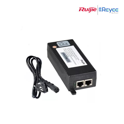 Inyector PoE 802.3AT RG-POE-AT30, inyector de 30 Watts con conexiones ethernet gigabit