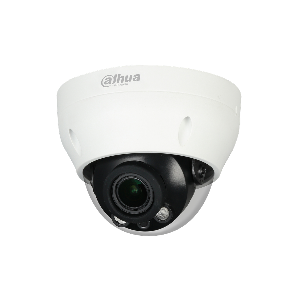 Cámara IP Dahua tipo mini domo 4mp Lente varifocal motorizado 2.8 a 1 DH-IPC-HDPW1431R1N-ZS-2812-S4.