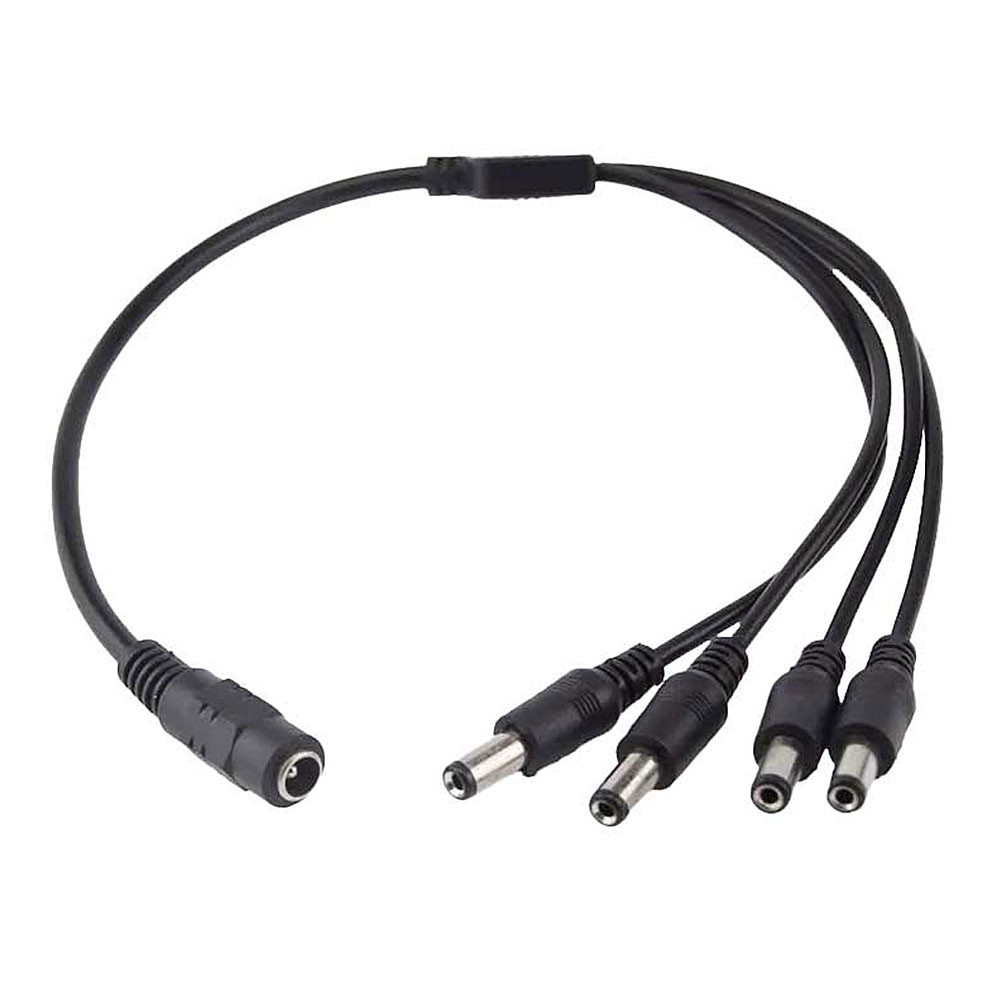 Cable CCTV 1 Hembra a 4 Machos Pulpo