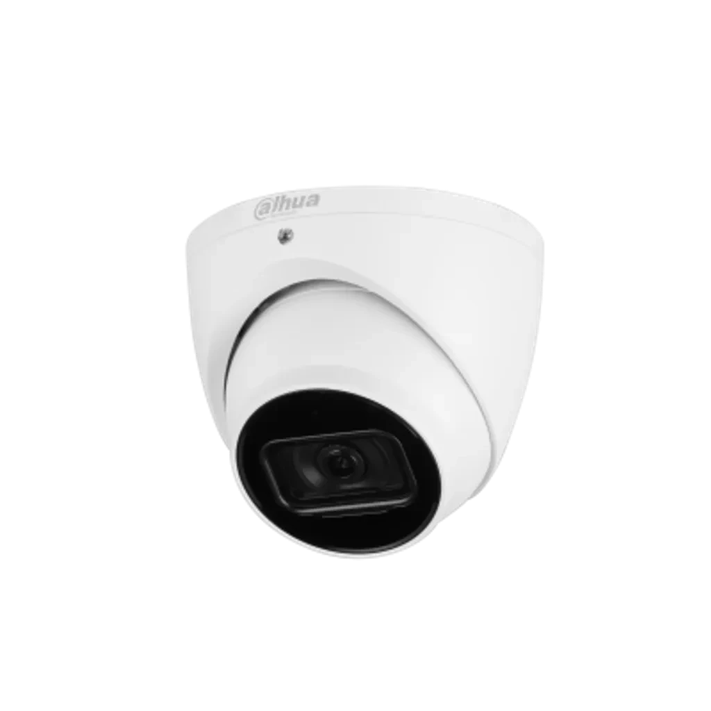 DH-HAC-HDW1500TN-A-0280B-S3-DIP. Cámara Dahua Análoga Tipo Domo, 5MP, Lente Fijo 2.8mm, iluminación Dual 40m, Micrófono Incorporado, Protección IP67.