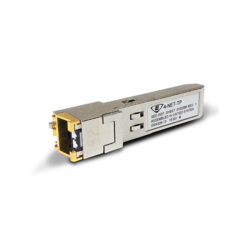 CONTROLADOR DE RED SFP,TX/RX COMPARTIDO DE 2 MBPS, PAR TRENZADO, 4-NET-TP