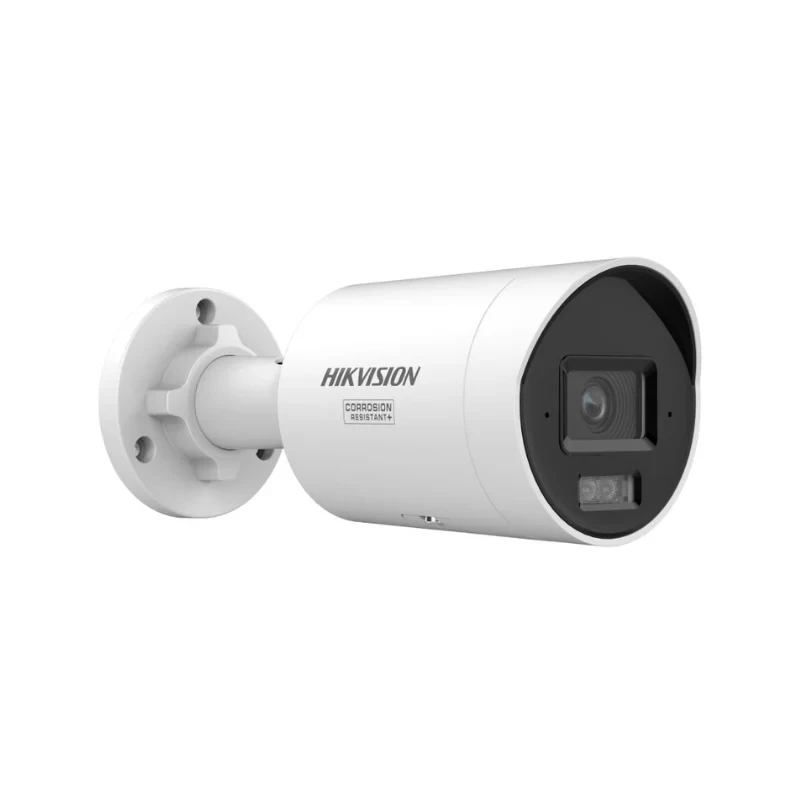 Bullet IP Hikvision DS-2CD2047G3-LI2UY/SRB 4MP ColorVu 3.0 Alarma Activa Roja/Azul