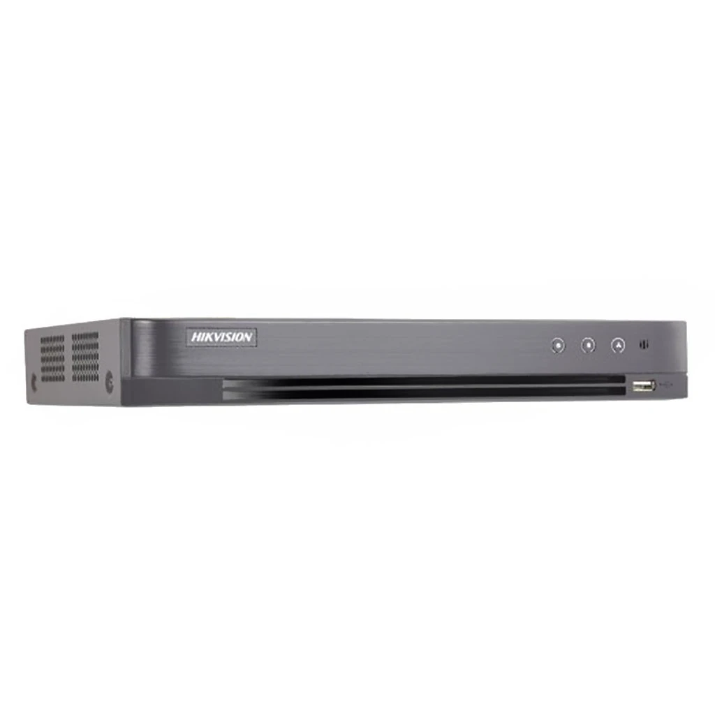 Dvr Hikvision 4 Canales Turbo Hd 2Mp Con Alarma Ds-7204Hqhi-K1