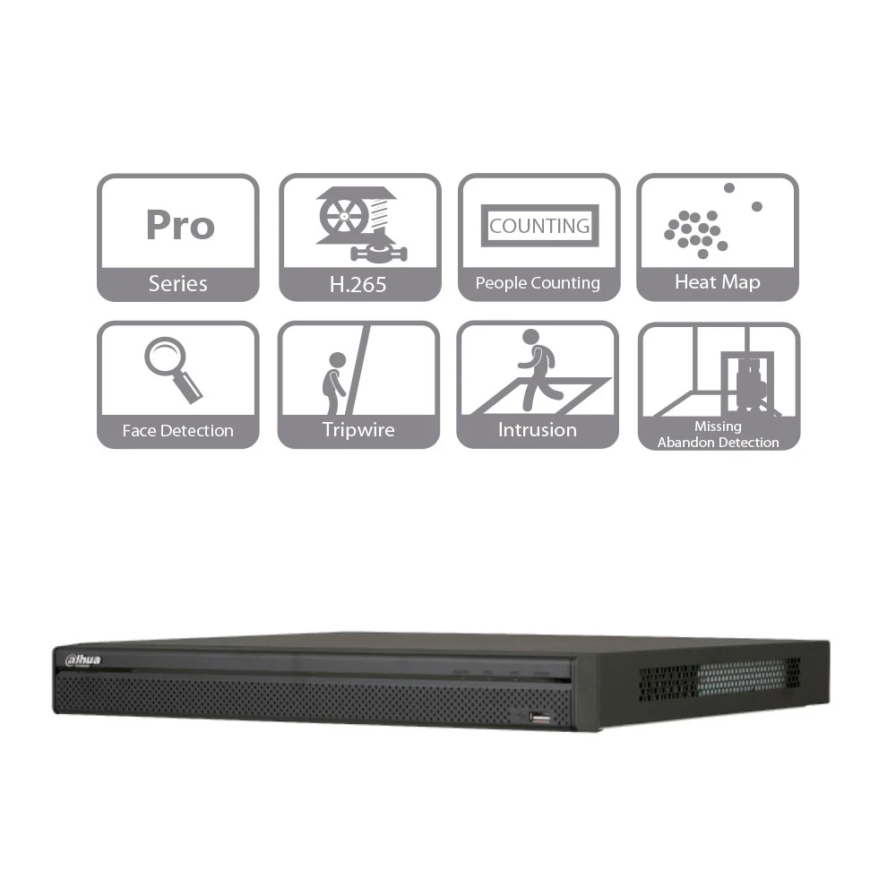 Nvr Dahua 8Poe 4K  Dhi-Nvr5208-8P-4Ks2E