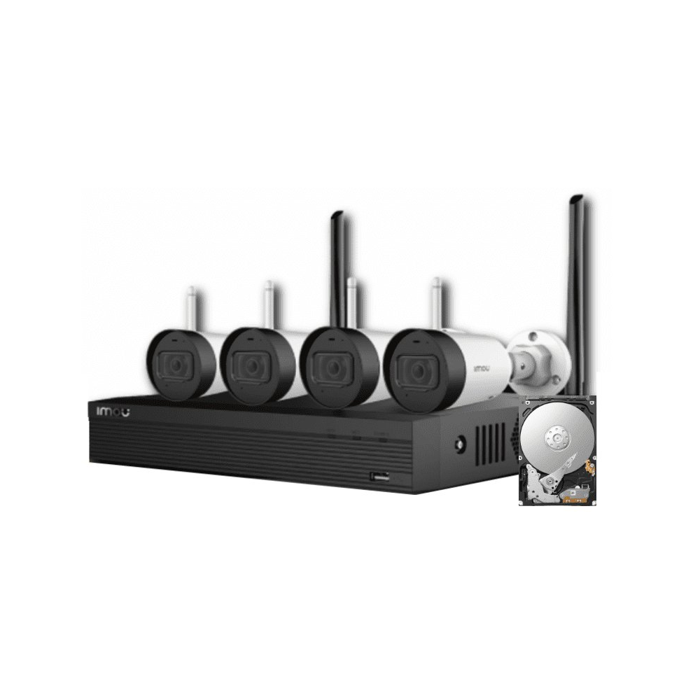 Kit IMOU 4CH WIFI  KIT/NVR1104HS-W-S2/4-G22