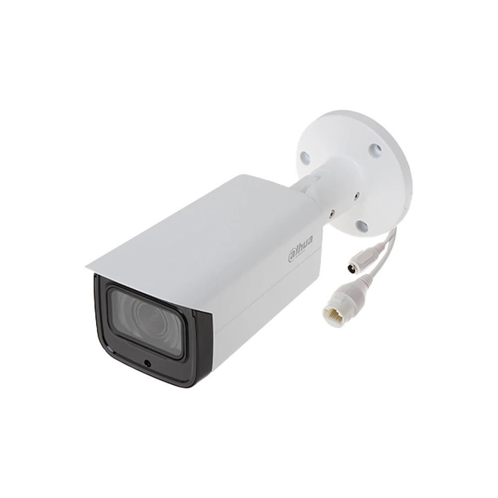 Cámara Dahua IP bullet 5Mp lente fijo 8mm IR 80M I/O alarma y audio IP67 DH-IPC-HFW2531TN-AS-0800B-S2*