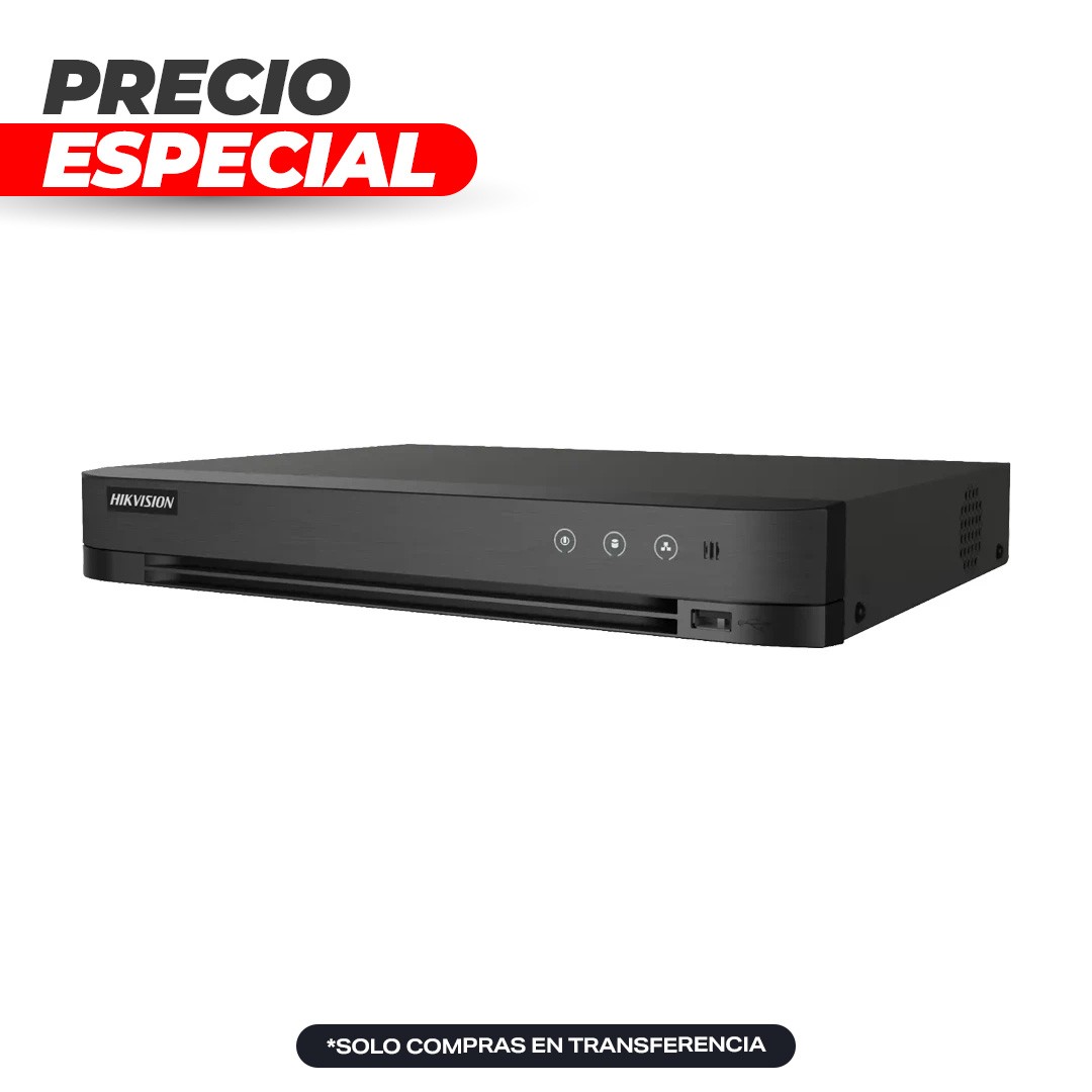 DVR 8 Canales 1080p AcuSense iDS-7208HQHI-M1/S Hikvision
