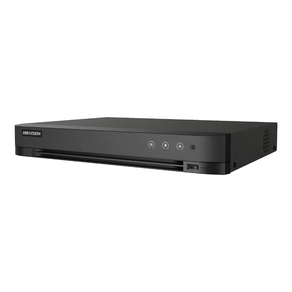 DVR Hikvision TVI 8Ch 4K AcusSense Detección Facial IDS-7208HUHI-M1/S*