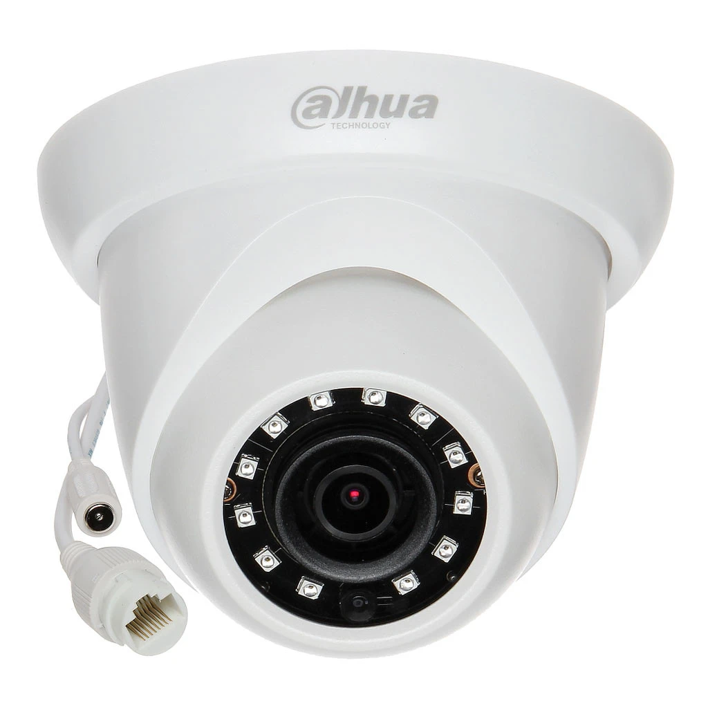 Cámara Dahua IP Domo 2MP 2.8mm IR30 IP67 DH-IPC-HDW1230SP-0280B-S5-QH2