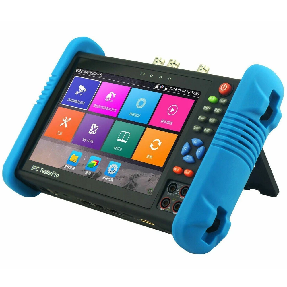 ATC ipc wanglu 9800 plus Tester Análogo De 7" 4K H.265 IP 5MP-TVI 4MP-CVI 4MP-AHD