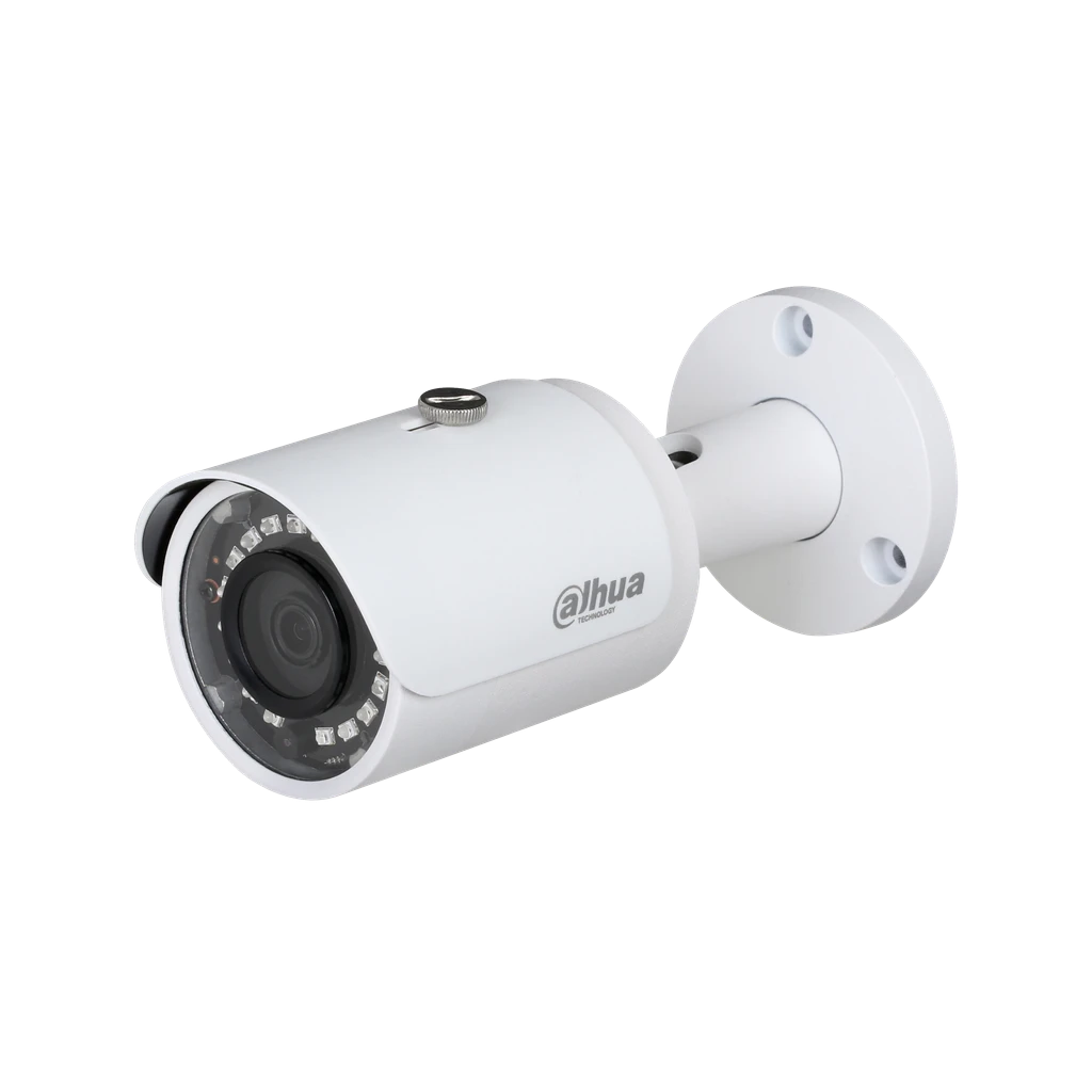 Dahua DH-IPC-HFW1230SP-0280B-S5-QH2 Camara IP Bullet 2mp Lente 2.8mm Semi-metálica IP67 H265+ POE