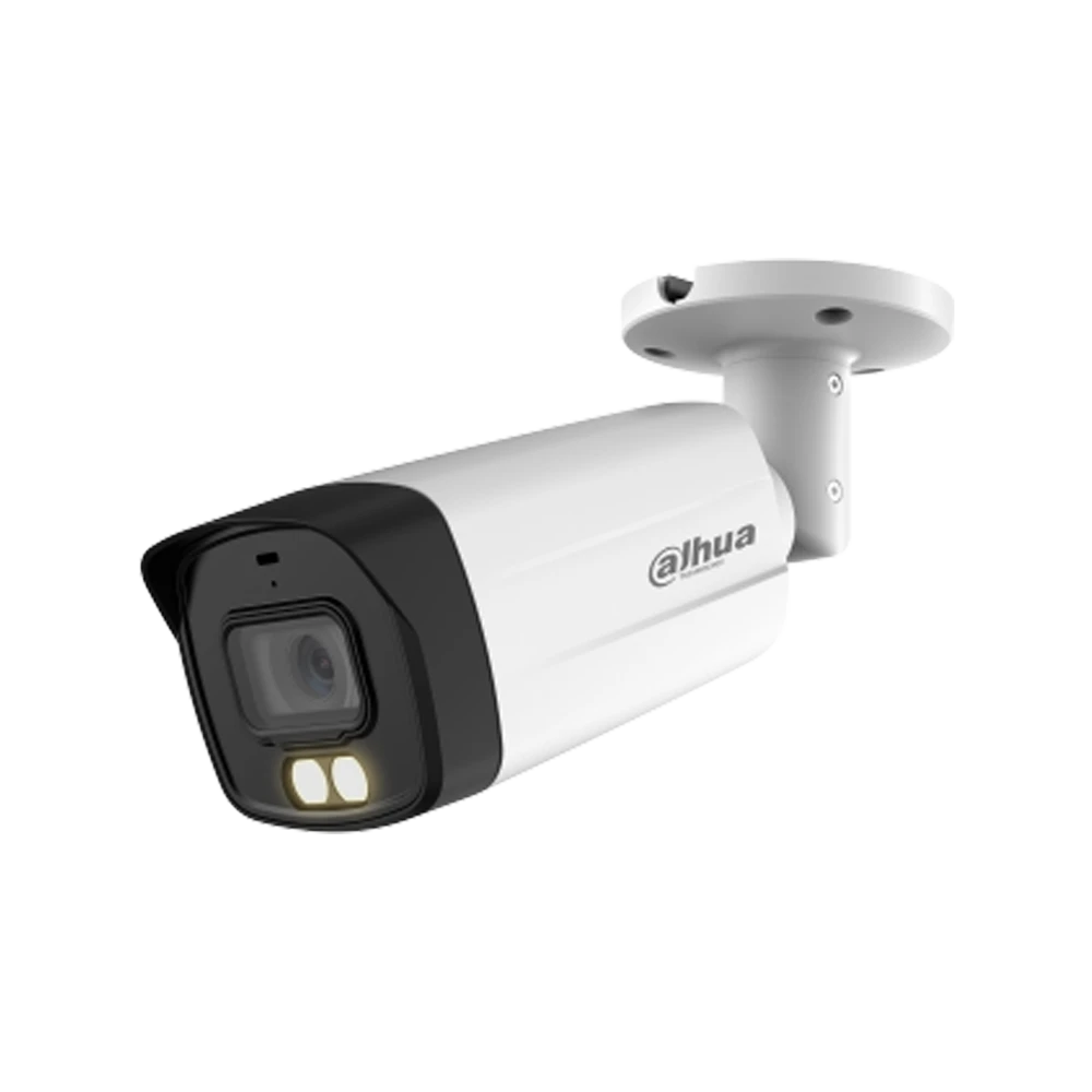 Camara HDCVI tipo Bullet 2mp doble iluminador lente fijo 2.8mm IP67 DH-HAC-HFW1239TMN-IL-A-0280B-S2.