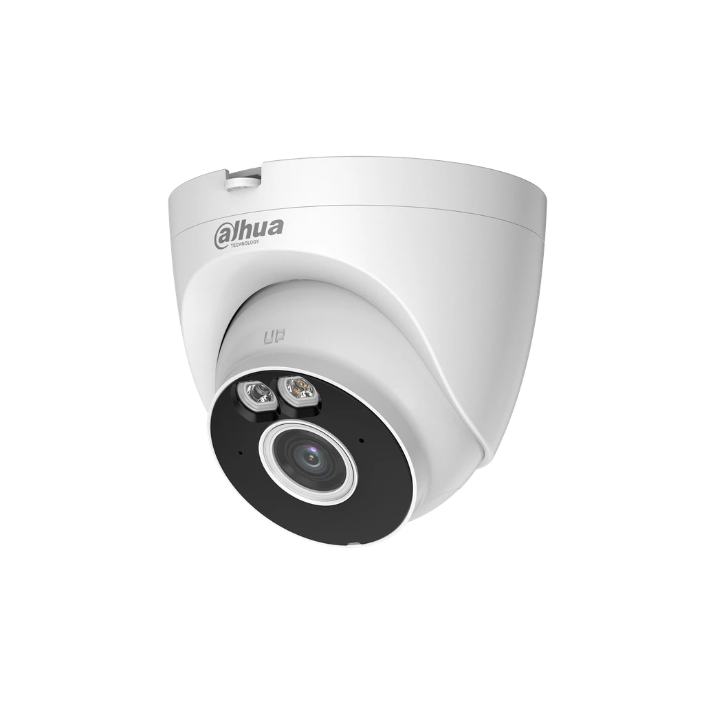 CÁMARA MINI DOMO DAHUA WIFI. 4MP. DUAL LIGHT ACTIVE DETERRANCE. LF. 2.8MM. IR 30MTS. DH-IPC-T4AN-PV-0280B.