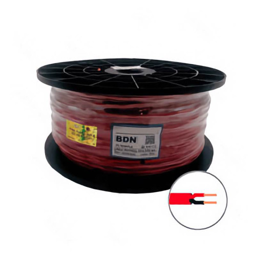 CABLE INCENDIO UL ROJO BDN 2X16 AWG S-P LSZH 305M LSZH1424FPLR216