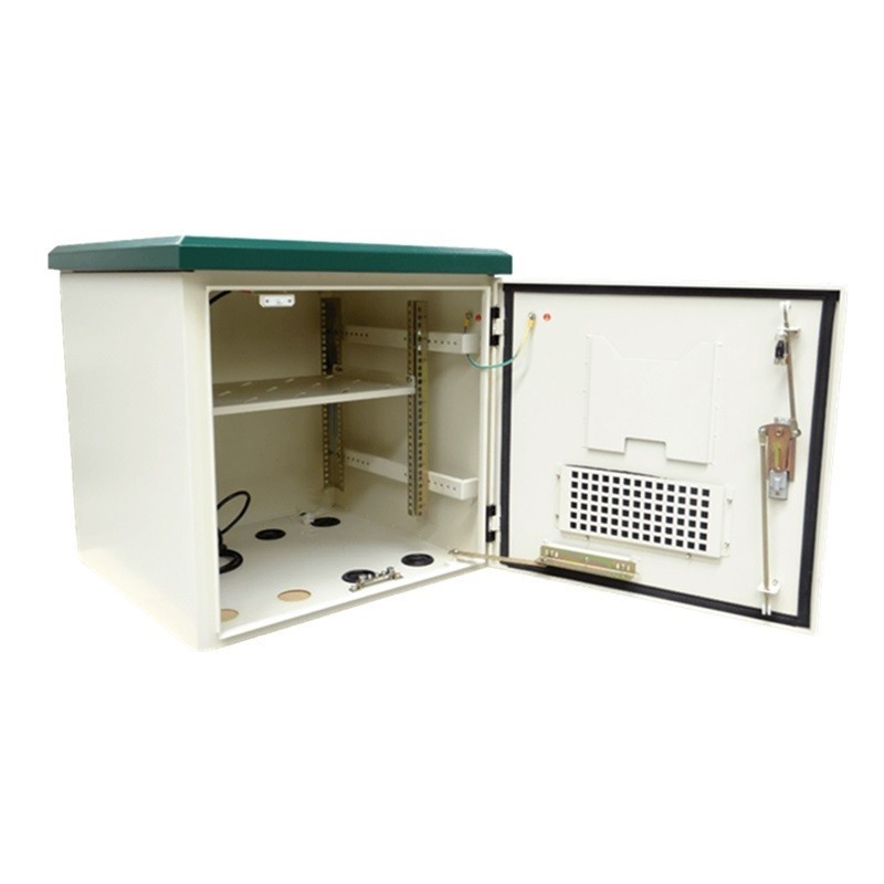 GABINETE RACK EXTERIOR 6U BDN 60CM MURO/POSTE BEIGE BDN-ROD6U60F