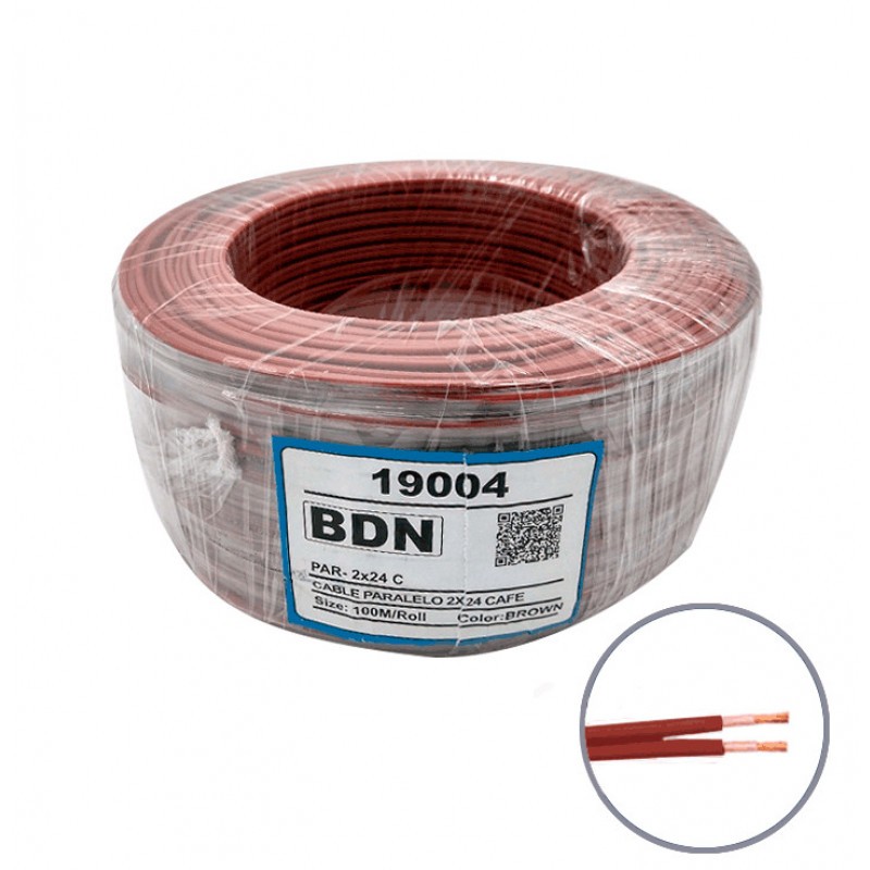 CABLE PARALELO CAFE BDN 2X24 PAR- 2X24 C