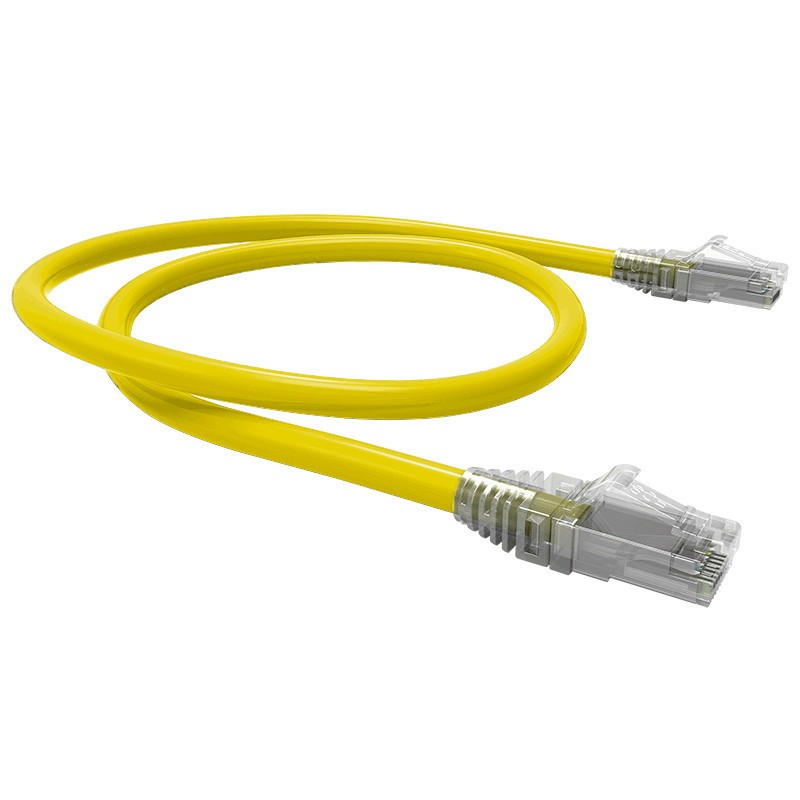 PATCH CORD U/UTP CAT6 BDN AMARILLO 2M COBRE LSZH BDN-PCAM62CU-L