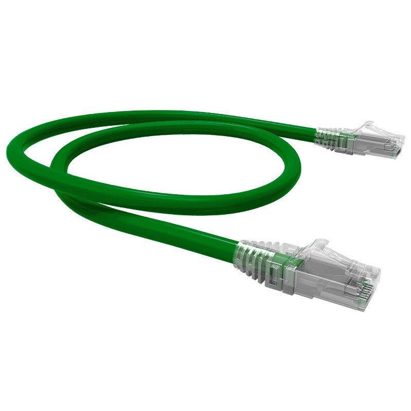 PATCH CORD U/UTP CAT6 BDN VERDE 2M COBRE LSZH ETL BDN-PCV62CU-LSZH