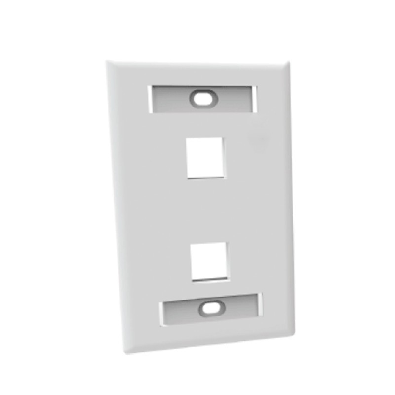 FACEPLATE PLANO BDN 2P BLANCO BDN-FP2PB