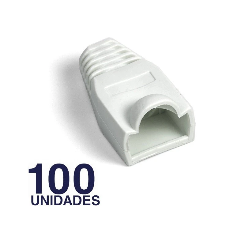 CAPUCHON BDN BLANCO PARA RJ45 (100UNID) BDN-CB100