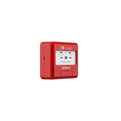 Pulsador manual 2 hilos para central de incendio Dahua DHI-HY-1200