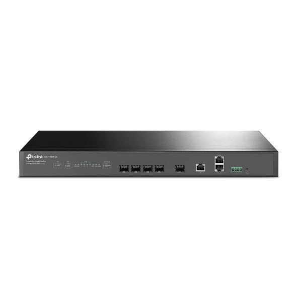 ONT GPON Tp-Link de 4 terminales, de 128 ONT por terminal soportando hasta 512 ONT. DS-P7001-04