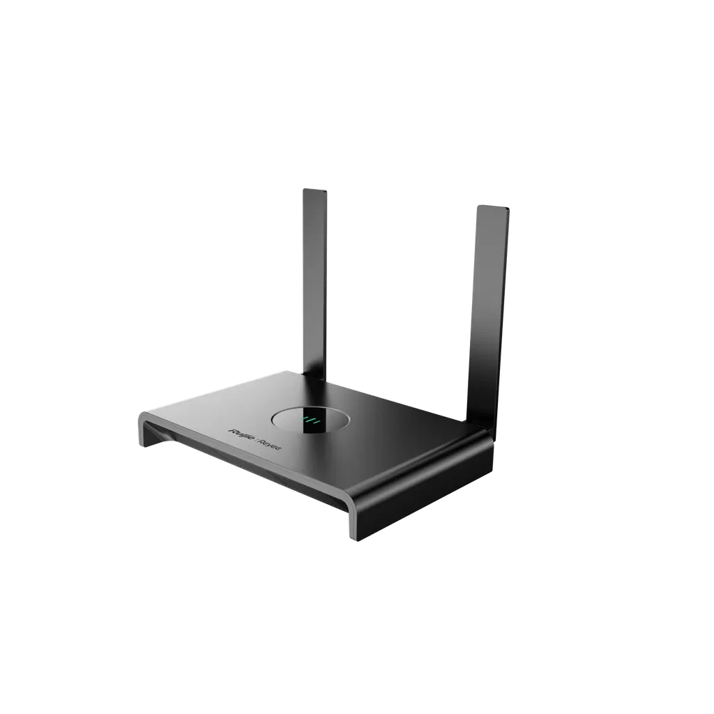 Router Reyee Wi-Fi 4 recomendado para el Hogar 2 antenas exteriores troughput de 300Mbps RG-EW300N