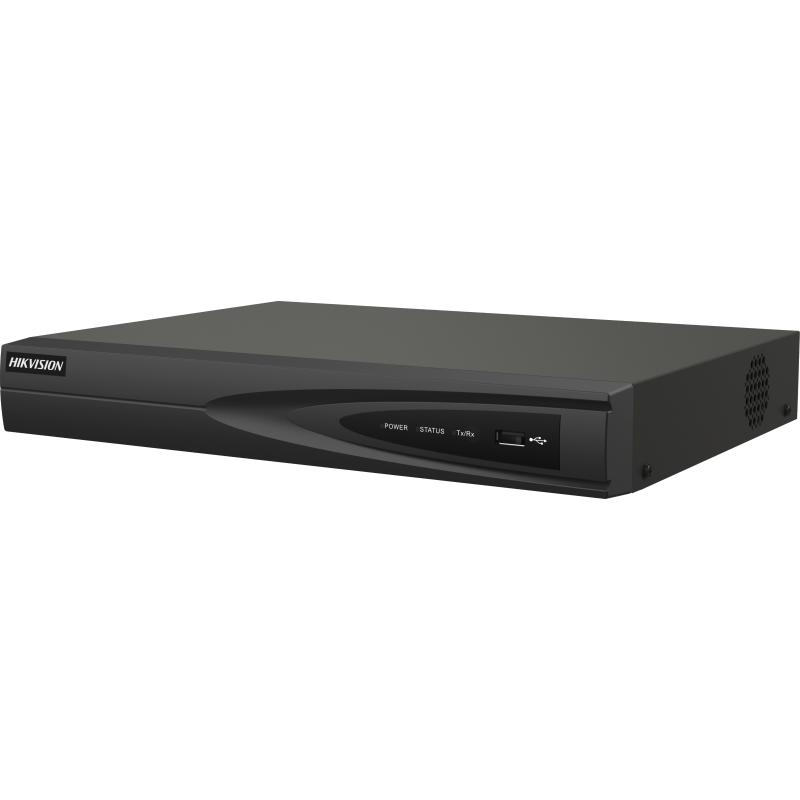 NVR 4 Canales 4K PoE DS-7604NI-Q1/4P (D) Hikvision