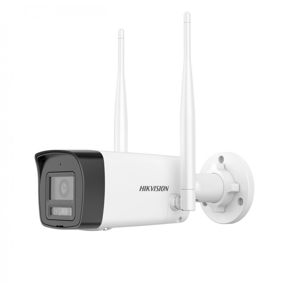 Camara Hikvision IP Bullet WiFi6 2MP Dual Light 30m 2.8mm Audio Bidi DS-2CV1023G2-LIDWF (B)