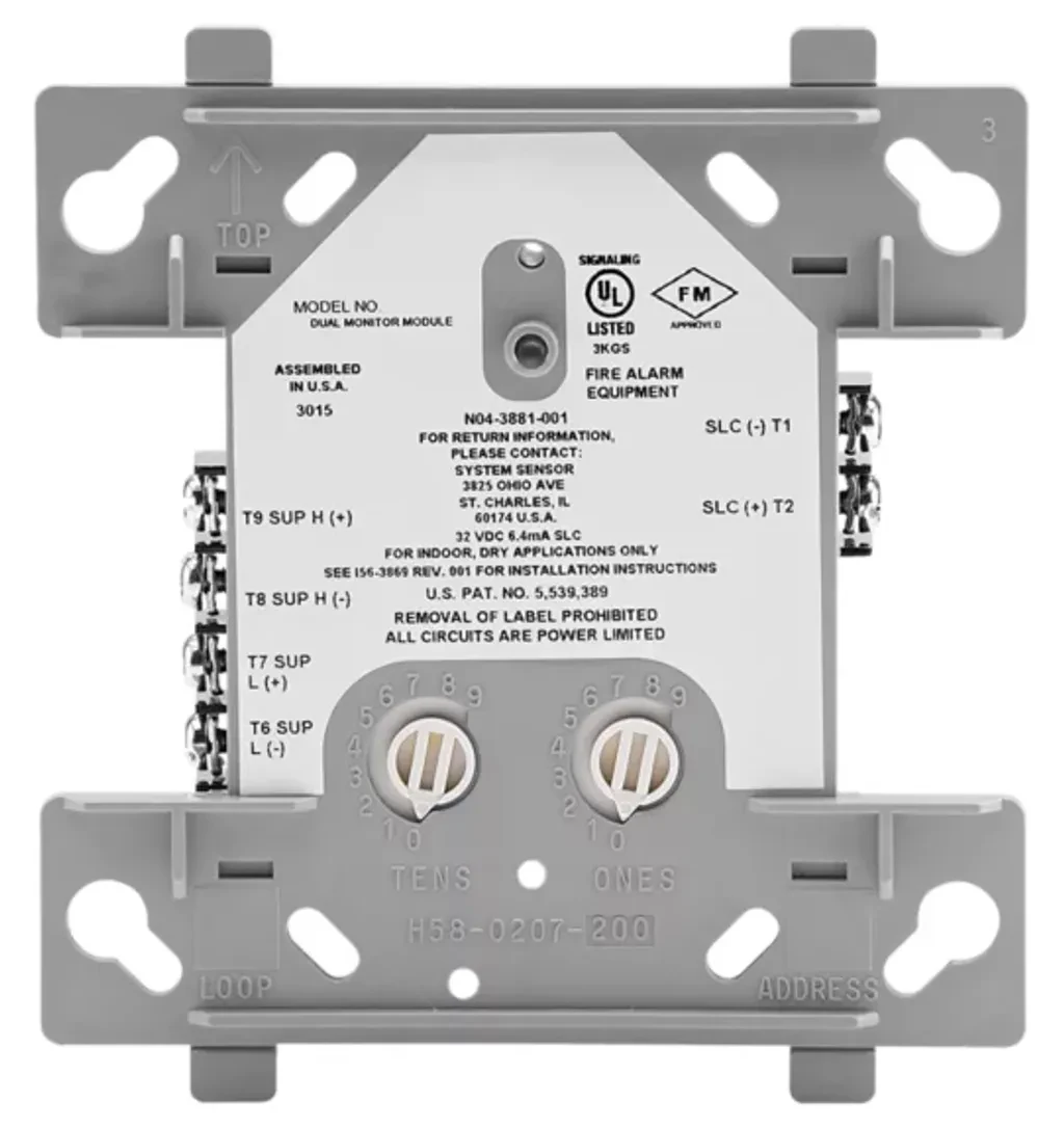 MODULO DE MONITOREO DOBLE ENTRADA HONEYWELL SK-MONITOR 2.