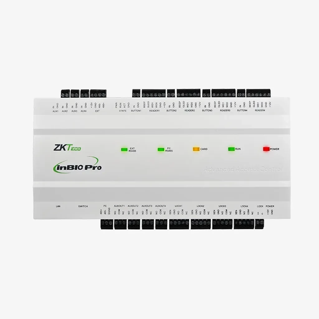 InBio260 Pro Plus. Controladora de 2 Puertas con gabinete y fuente de poder.