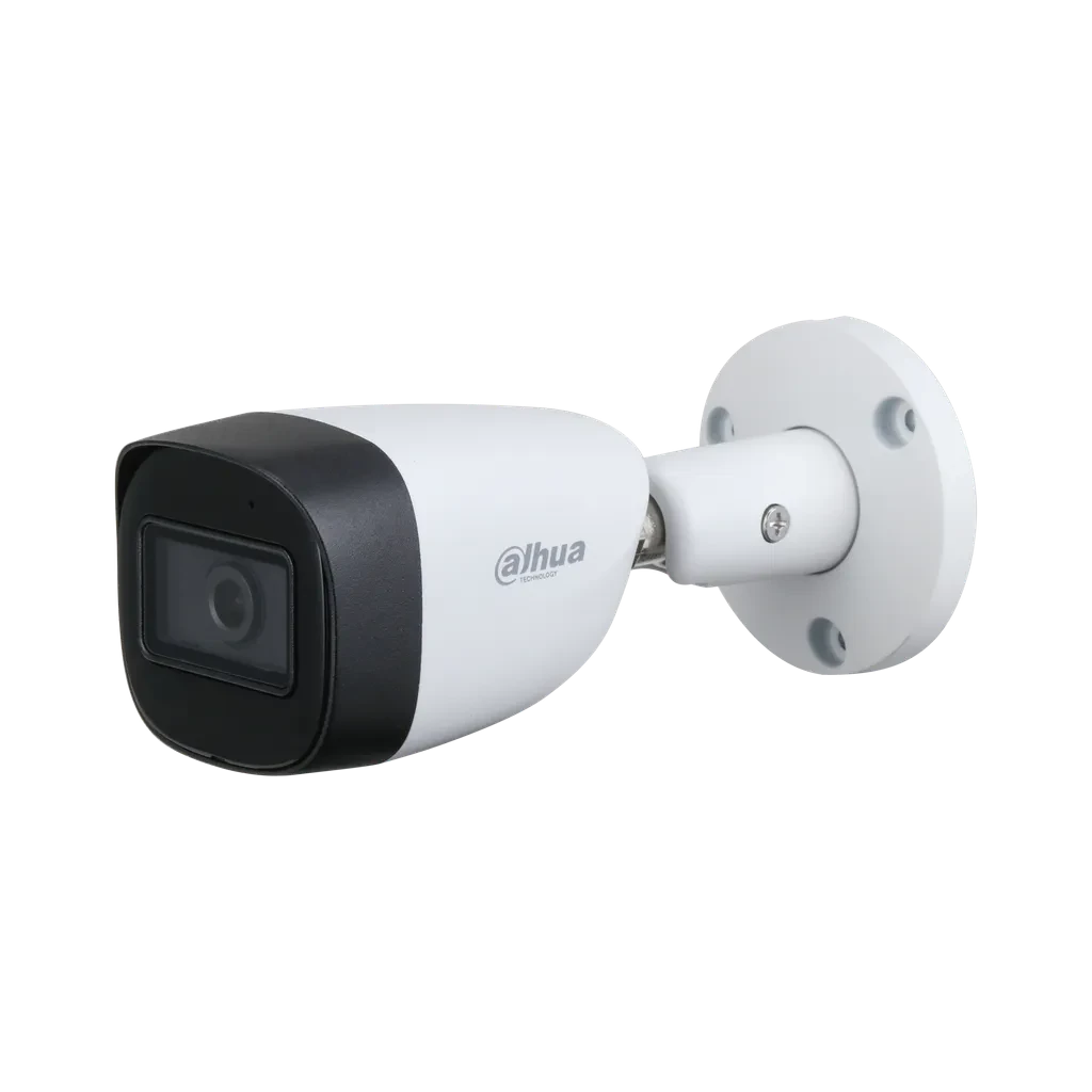 DH-HAC-HFW2241CMN-A-0280B-S2-DIP. Cámara Análoga Dahua tipo bullet de 2MP lente fijo de 2.8mm IR 30m protección IP67