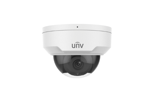 DESC UNV Cámara IP Domo 2mp IPC322LB-ASF28K-A Microfono POE IK10 IR 30MT