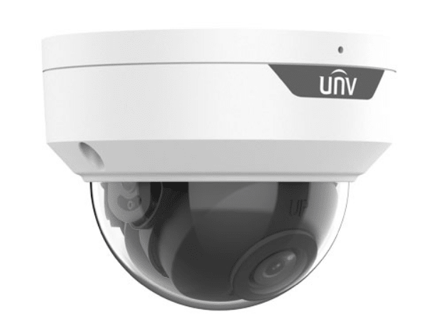 Cámara IP UNV Domo IPC328LE-ADF28K-G 4K 8MP IR30MT IK10 IP67 AUDIO POE