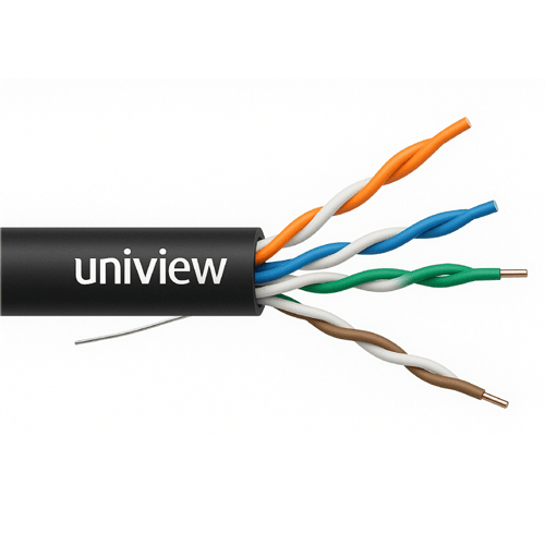 Cable Exterior 100 metros CAT5E CAB-LC2110B-100-IN 100% cobre negro