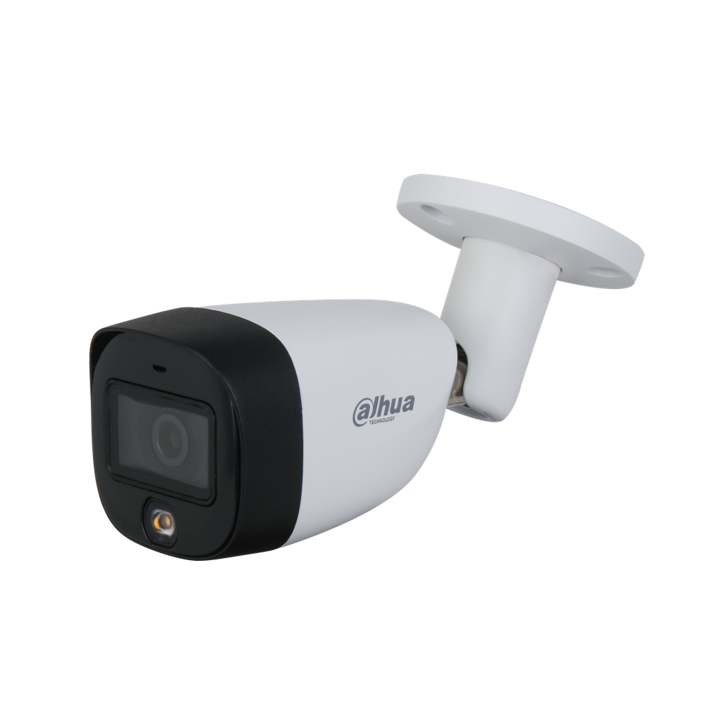 DH-HAC-HFW1200CMN-IL-A-0280B-S6. Cámara HDCVI bullet Dahua 2MP lente fijo 2.8mm doble iluminacion 20