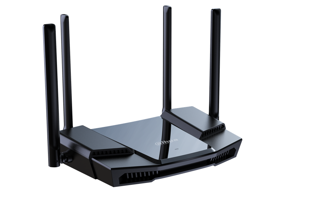 DH-AX18(DE). Router Dahua 3 puertos Lan 1 Wan bandas 2.4 y 5 Ghz velocidad en el aire de 1.8 Gbps(57