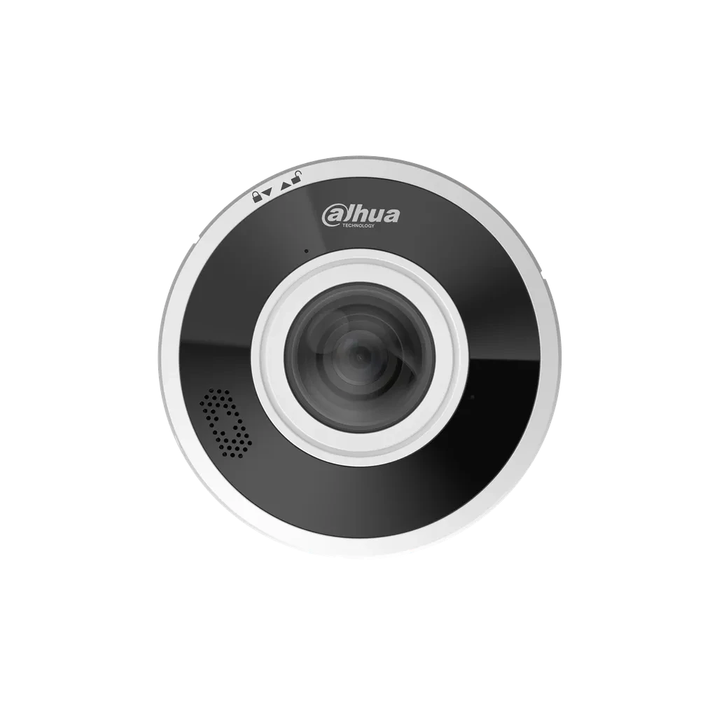 DH-IPC-EBW5641P-AS. Cámara Dahua, FISH EYE 360º, 6MP, Lente Fijo 1.68mm, IR 15M, Diversas IA, Conteo de Personas, Mapa de Calor, IVS, IP67, IK10.