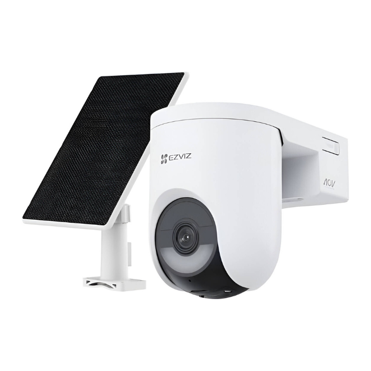 Camara EZVIZ PT 4G Wi Fi HB8c 4MP, W4GA IR15m + Panel Solar CS-HB8c/SP-R100