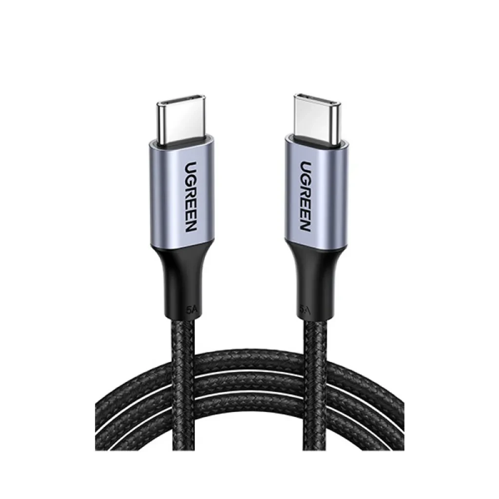 Cable USB-C a USB-C UGREEN PD 5A 2M Negro US316