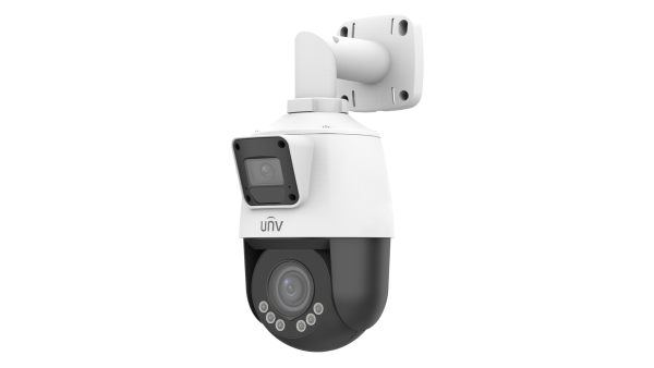 Camara PTZ Uniview IP Doble lente ColorHunter MultiView de doble luz con zoom óptico de 2MP IPC9312LFW-AF28-2X4 + 2 MP y zoom óptico de 4X