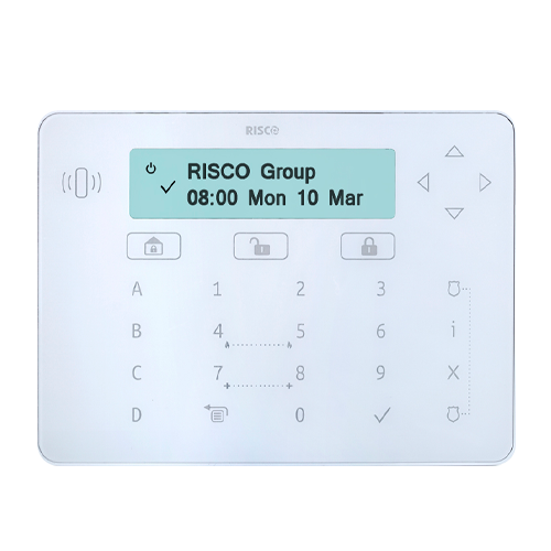 Teclado Touch Blanco Pro.lig RP128KP0200A Risco