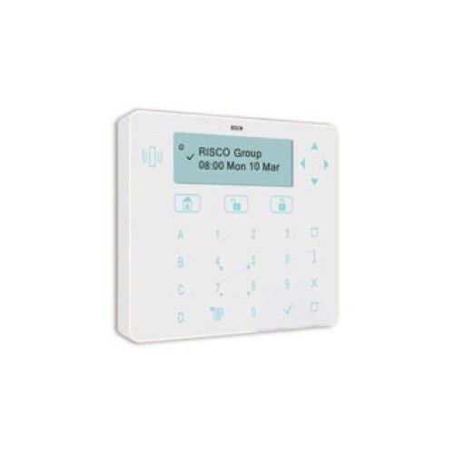 Teclado Touch Elegant Blanco Antiguo RPKELPB0000B Risco